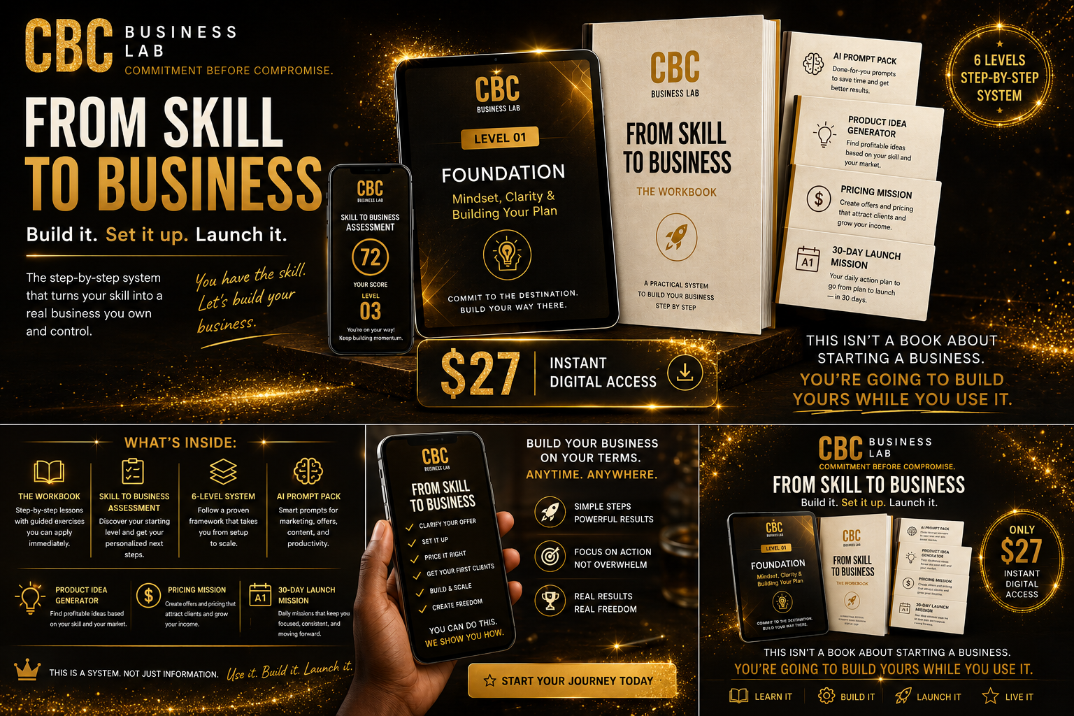 From Skill to Business digital starter system